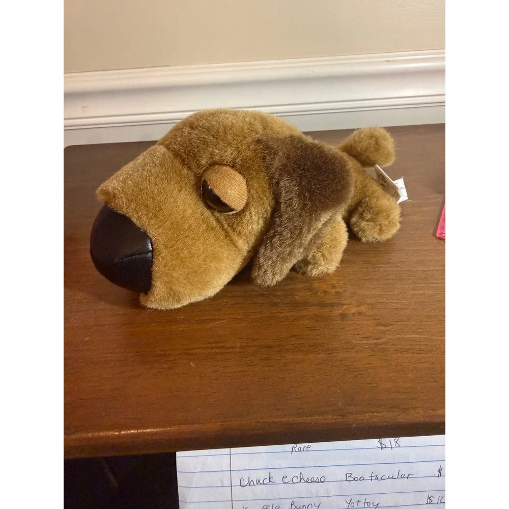 Artlist Collection THE DOG Plush Brown Hound Puppy Large Nose 4Kids 2004 Vintage